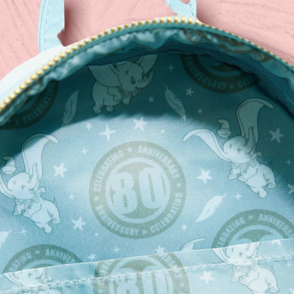 LOUNGEFLY Disney Dumbo Don't Just Fly, Soar Mini Backpack - Picture 3 of 4